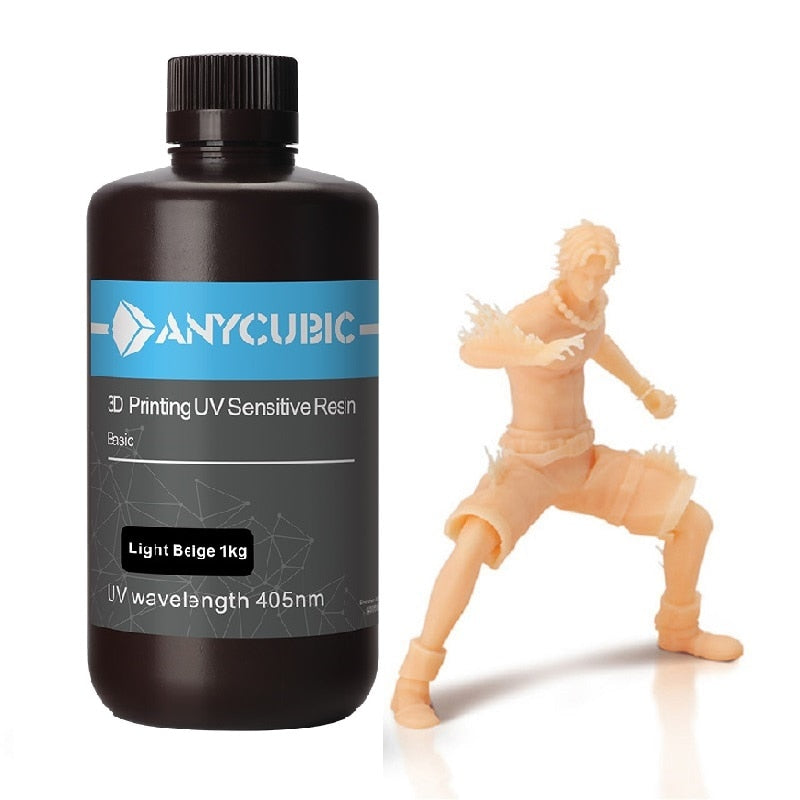 ANYCUBIC 405nm UV Resin: High Precision, Fast Cure, Smooth Finish - Quid Mart