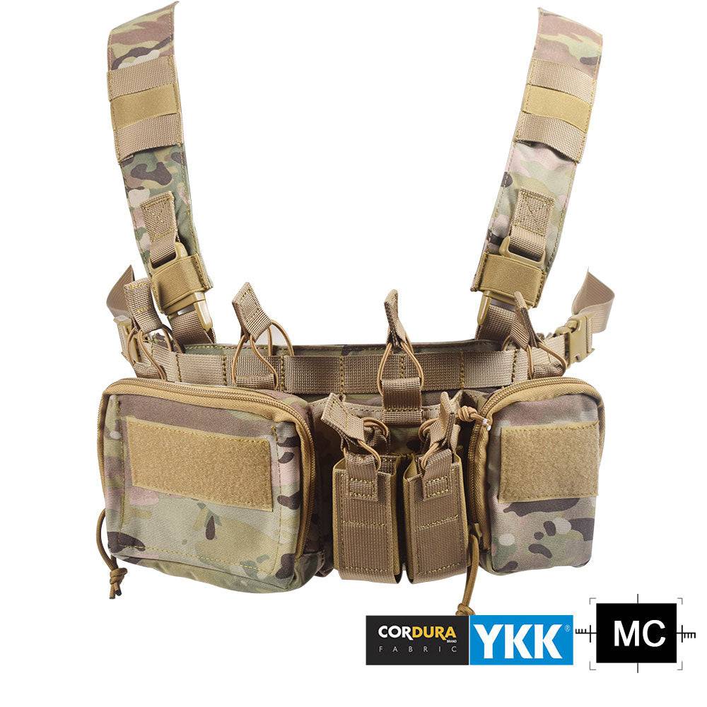 SINAIRSOFT CS Tactical Vest Magazine Holster Molle 500D Nylon - Quid Mart