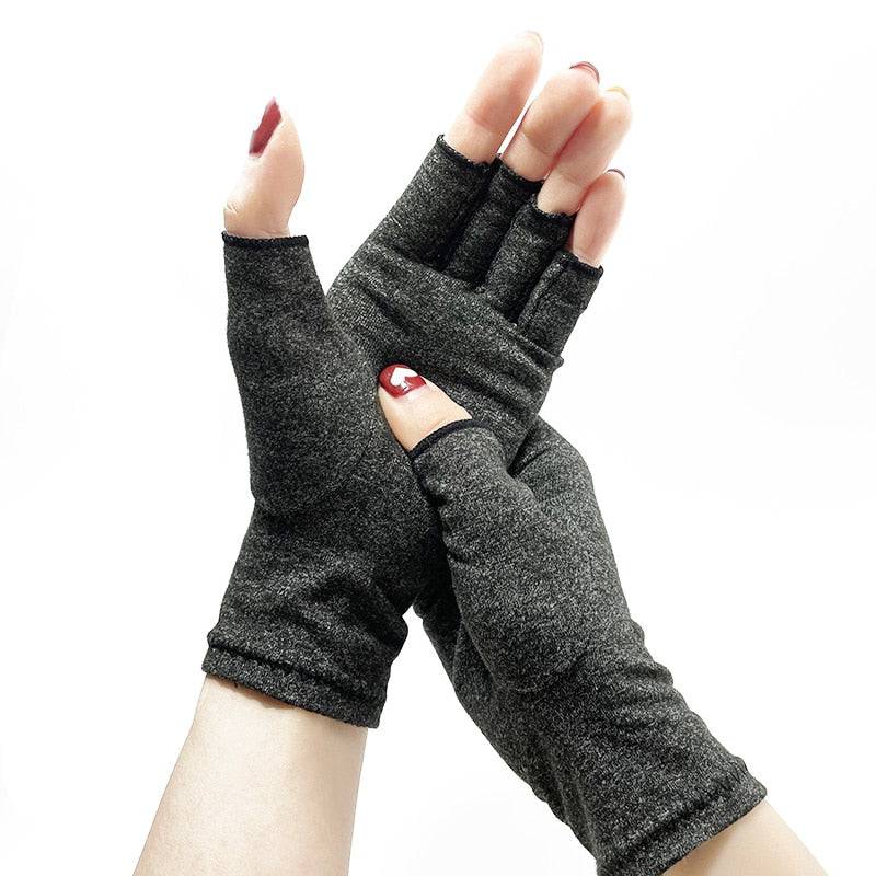 1 Pairs Arthritis Gloves Touch Screen Gloves Anti Arthritis Therapy Compression Gloves and Ache Pain Joint Relief Winter Warm - Quid Mart