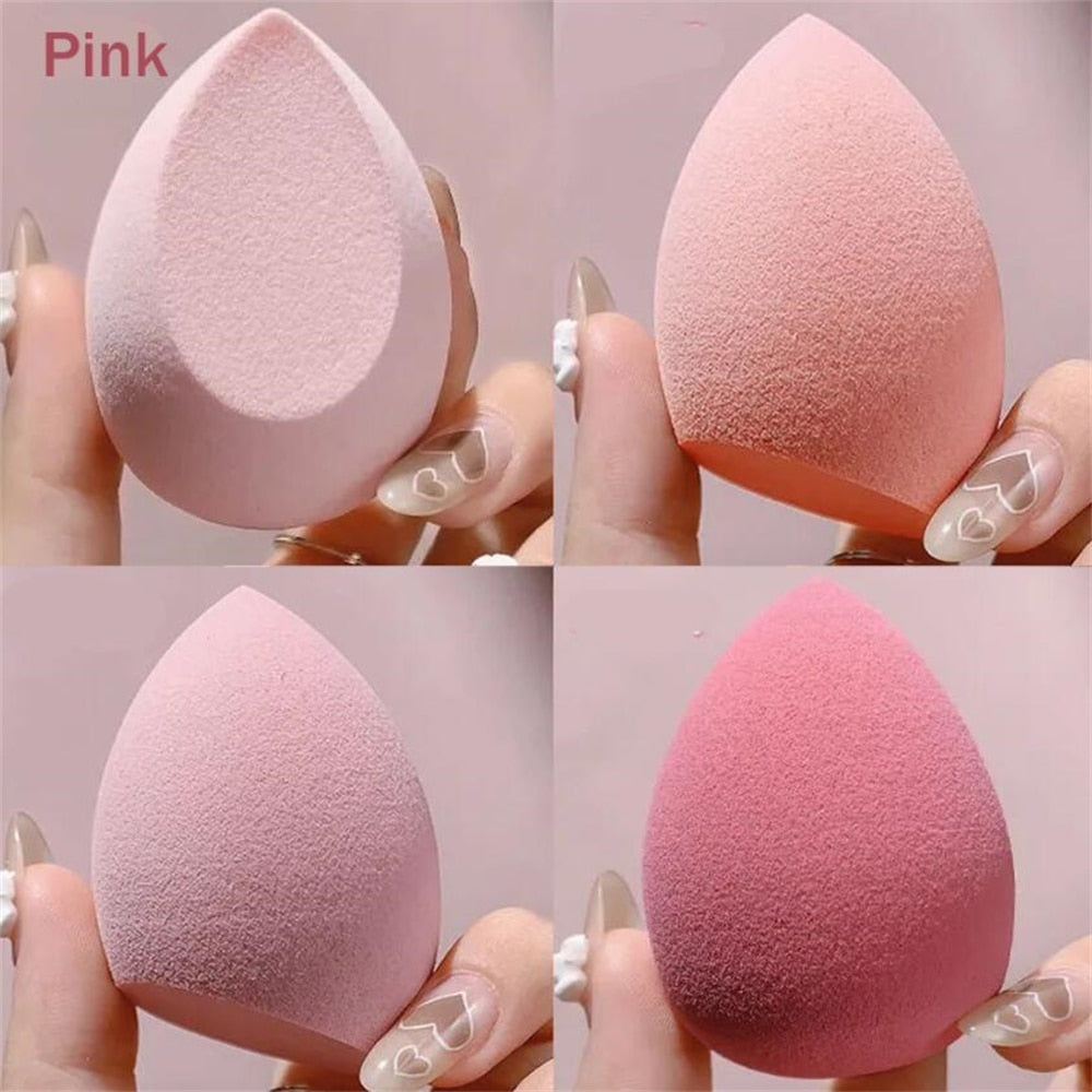 3/4pcs Makeup Sponge Blenders - Beauty Egg Cosmetic Puff for Women - Quid Mart