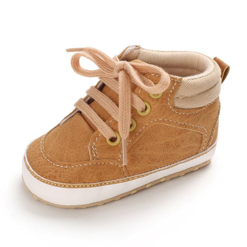 Baby Boy Newborn Toddler Shoes: Casual, Comfortable PU Leather Moccasins - Quid Mart