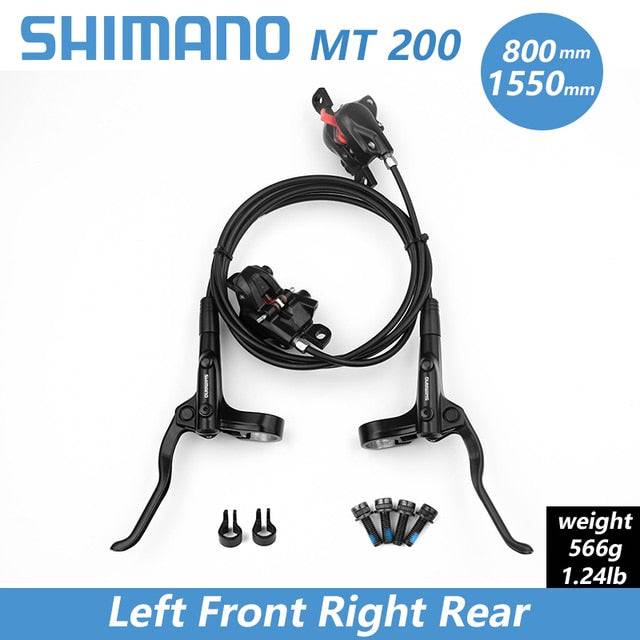 Shimano BR BL MT200 Bicycle Brake MTB Brake Hydraulic Disc Brake 750/800/1350/1450/1500mm Mountain Clamp Brakes upgraded MT315 - Quid Mart