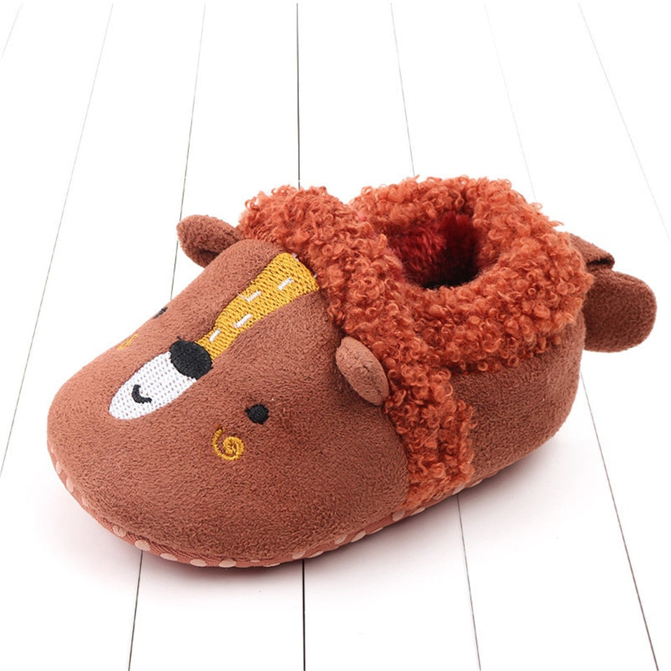 Adorable Infant Slippers - Cute, Cartoon, Anti-slip Crib Shoes - Quid Mart