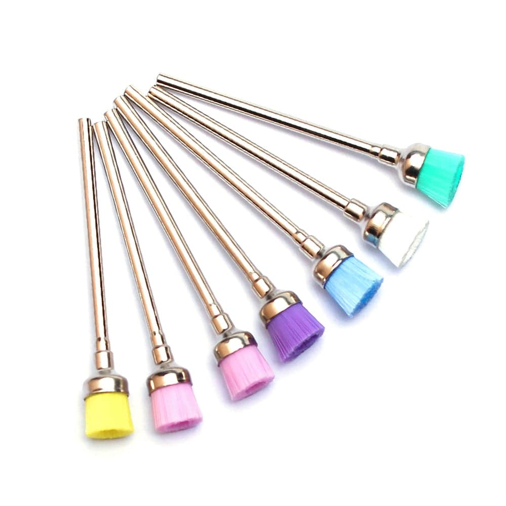 7pcs/Set Diamond Nail Drill Bit Rotery Electric Milling Cutters For Pedicure Manicure Files Cuticle Burr Nail Tools Accessories - Quid Mart