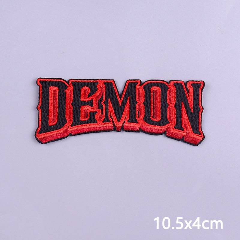 DIY Embroidery/Fusible Patch Iron On Patches For Clothing thermoadhesive patches On Clothes Space Patch Stripes Ironing Stickers - Quid Mart