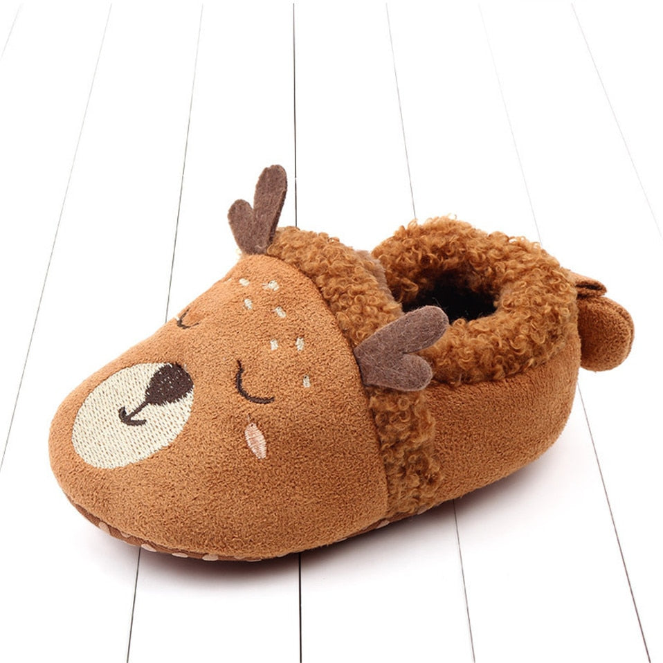 Adorable Infant Slippers - Cute, Cartoon, Anti-slip Crib Shoes - Quid Mart