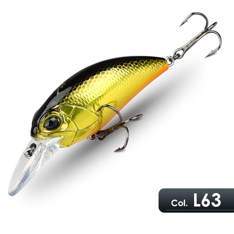 MEREDITH JERK CRANK M65 Floating 14g Hot Model Fishing Lure Hard Bait 11Color Wobbler Crank Quality Professional Depth 2.0-2.5m - Quid Mart