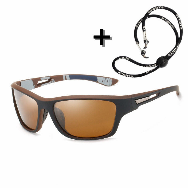 Classic Square Polarized Sunglasses - UV400 for Men & Women, Sports - Quid Mart