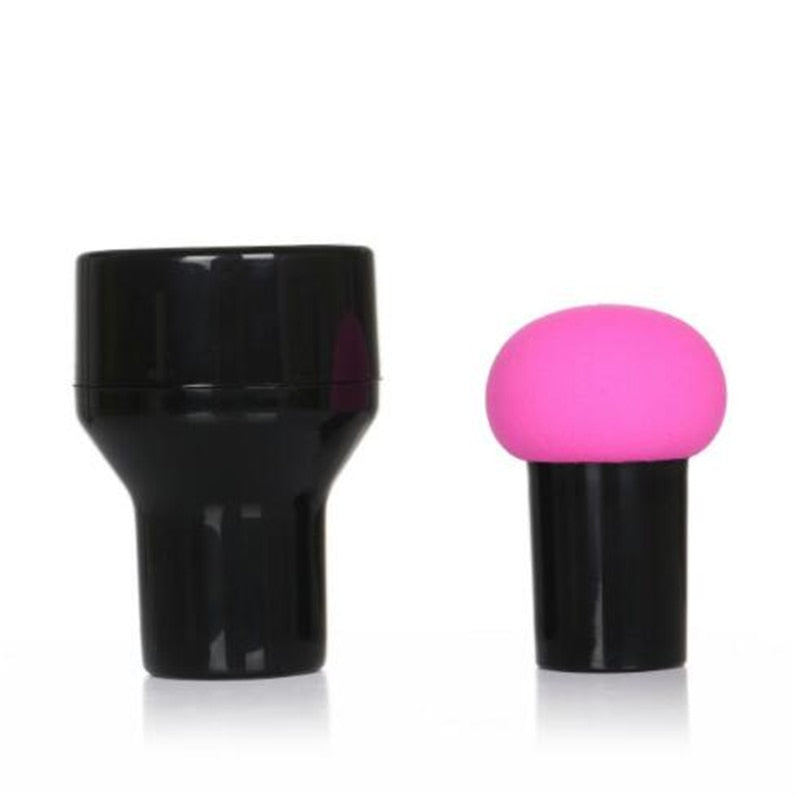 Mushroom Head Makeup Sponge Cosmetic Puff Makeup Blender with Box Foundation Sponge for Make Up спонж для макияжа Beauty Tools - Quid Mart