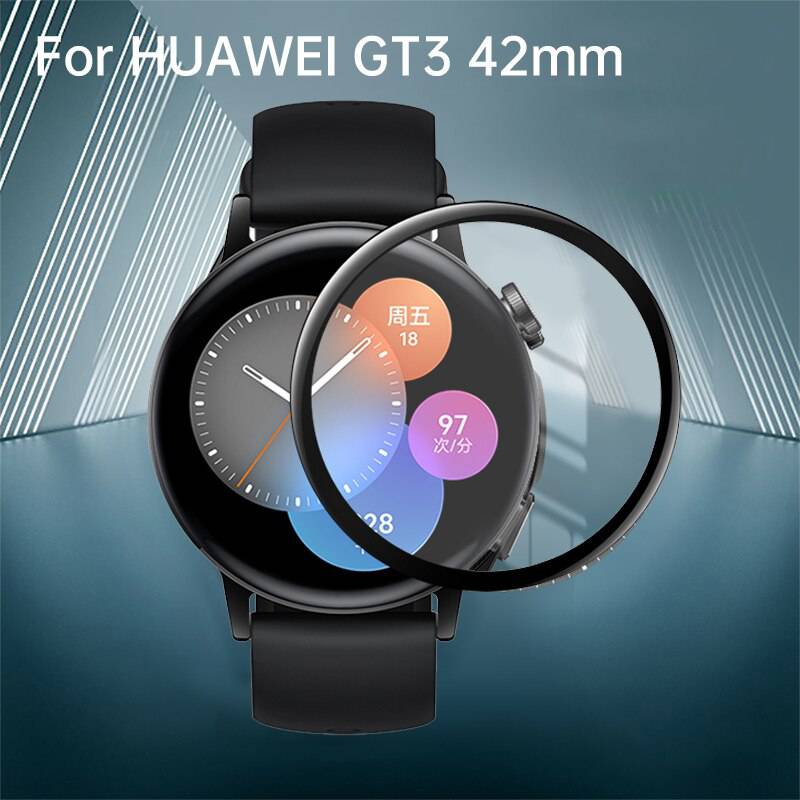 Soft Fibre Glass Protective Film Cover For Huawei Watch 3 Pro GT 2 GT3 Honor Magic 2 46mm GT2e Screen Protector GT2 Pro Case - Quid Mart
