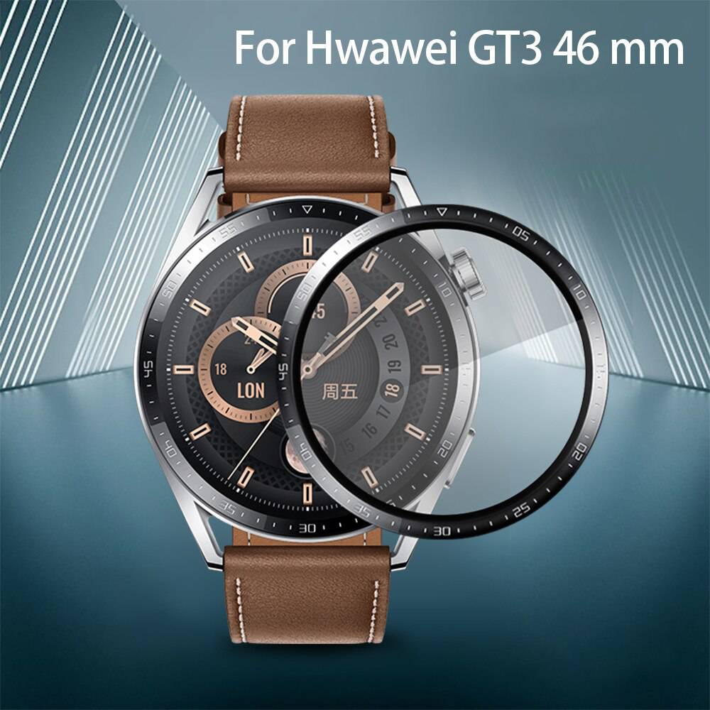 Soft Fibre Glass Protective Film Cover For Huawei Watch 3 Pro GT 2 GT3 Honor Magic 2 46mm GT2e Screen Protector GT2 Pro Case - Quid Mart