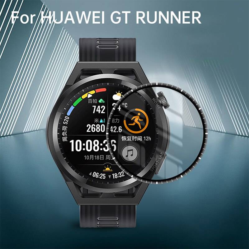 Soft Fibre Glass Protective Film Cover For Huawei Watch 3 Pro GT 2 GT3 Honor Magic 2 46mm GT2e Screen Protector GT2 Pro Case - Quid Mart