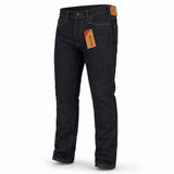 Iron Stitch men's straight leg jeans dark blue – view 4