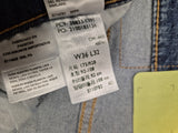Levi's 512 slim taper men's stretch jeans medium wash blue – view 5