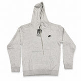 Nike Mens Pullover Hoodie Embroidered Swoosh Black Navy Blue White - Quid Mart
