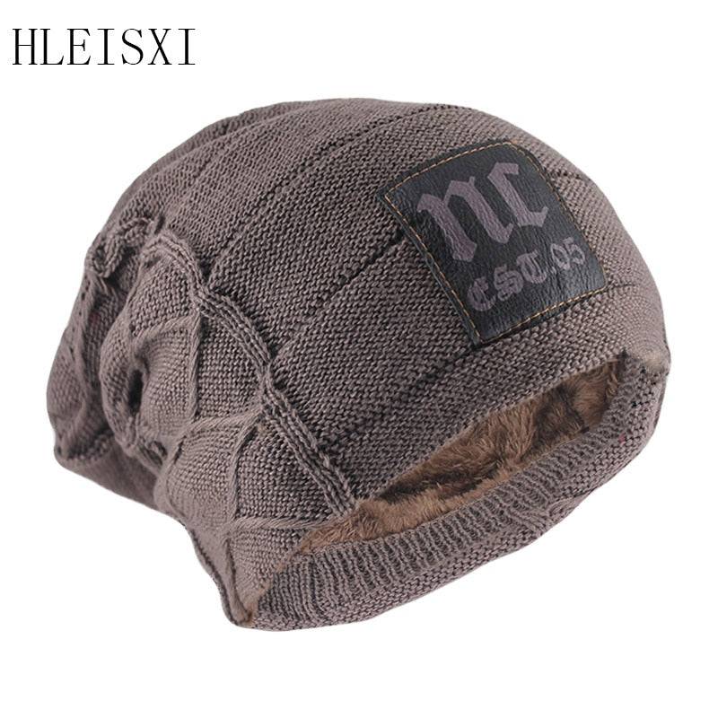 Winter Adult Men Warm Beanies Skullies Fashion Letter Knitted Women Hat Outdoor Colorful Casual Bone Brand Soft Wool Gorras - Quid Mart