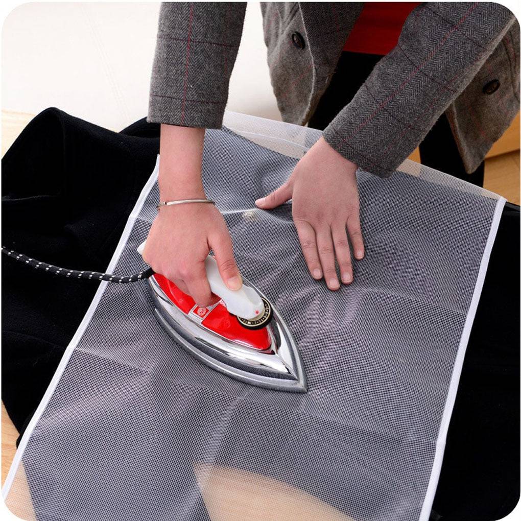 40x90cm High Temperature Ironing Cloth Ironing Pad Cover Household Protective Insulation Against Pressing Pad Boards Mesh Cloth - Quid Mart
