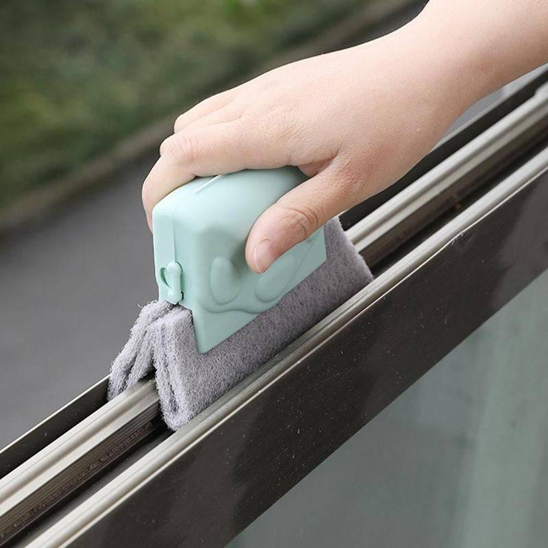 2022 Creative Window Groove Cleaning Cloth Window Cleaning Brush Windows Slot Cleaner Brush Clean Window Slot Clean Tool - Quid Mart