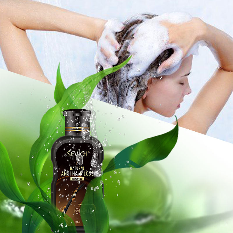 Natural Anti Hair Loss Products Shampoo Hair Regrowth Shampoo Treatment cream Chinese Herbal Hair Serum growth sevich 200 ml - Quid Mart