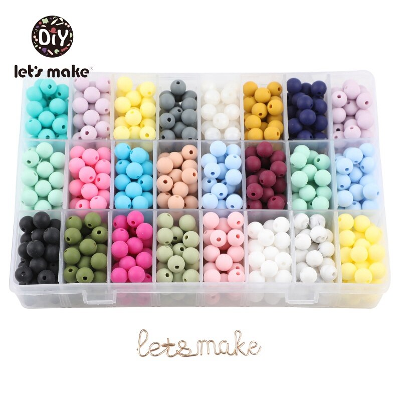 Silicone Beads Baby Teethers - Eco-Friendly, BPA Free, Safe for Teething - Quid Mart
