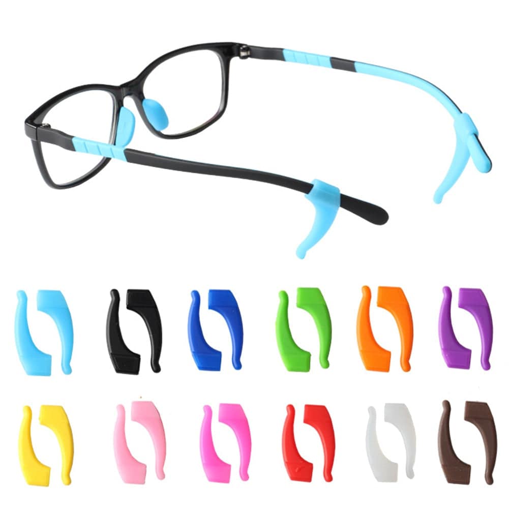Stylish Silicone Eyeglass Temple Grip for Anti-Slip Eyewear Fit - Quid Mart