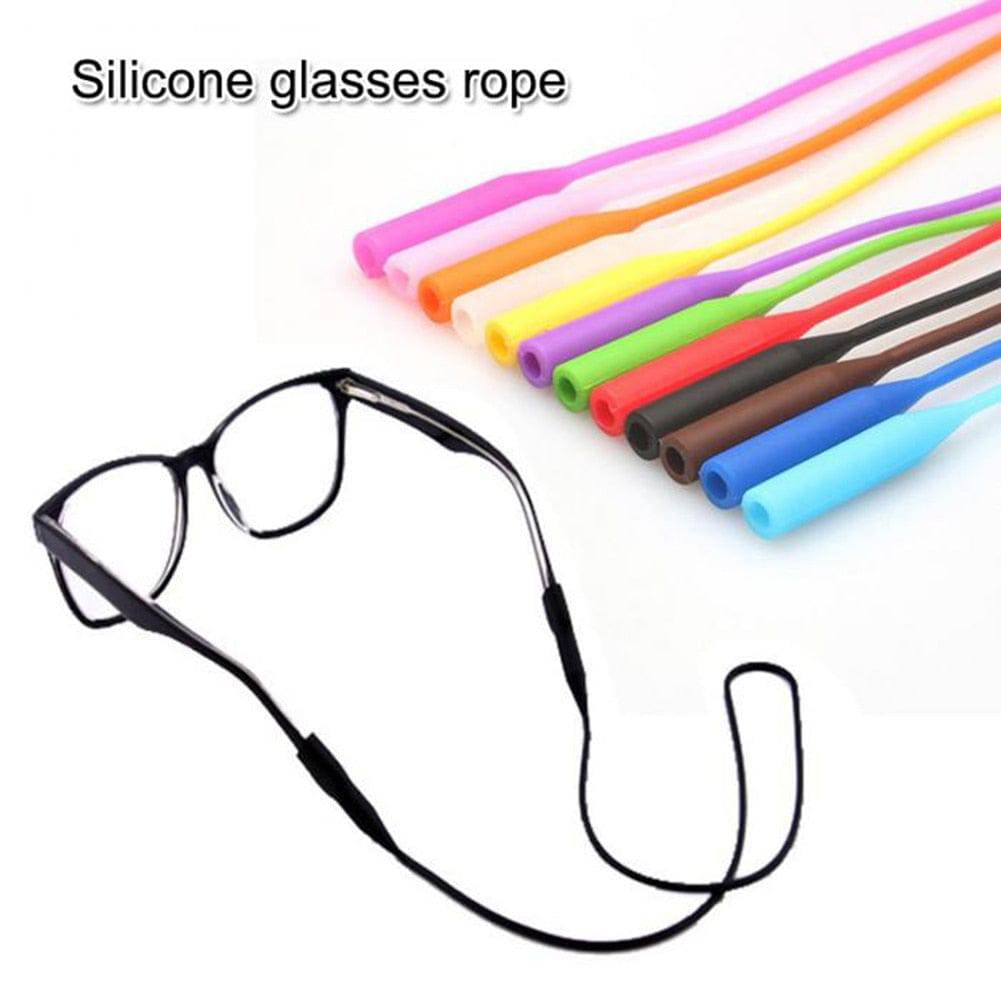 Adjustable Silicone Eyeglass Straps: Sports Band, Anti-Slip, Holder - Quid Mart