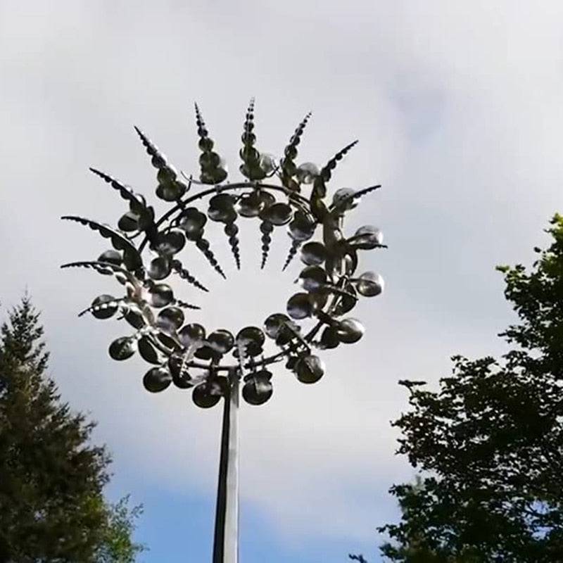 New Dropshipping Magical Metal Windmill Outdoor Wind Spinners Wind Catchers Yard Patio Garden Decoration - Quid Mart