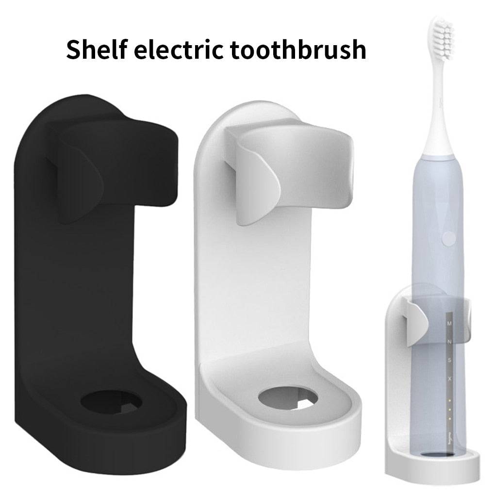 Hot Sale1PC Toothbrush Stand Rack Organizer Electric Toothbrush Wall-Mounted Holder Space Saving Bathroom Accessories - Quid Mart