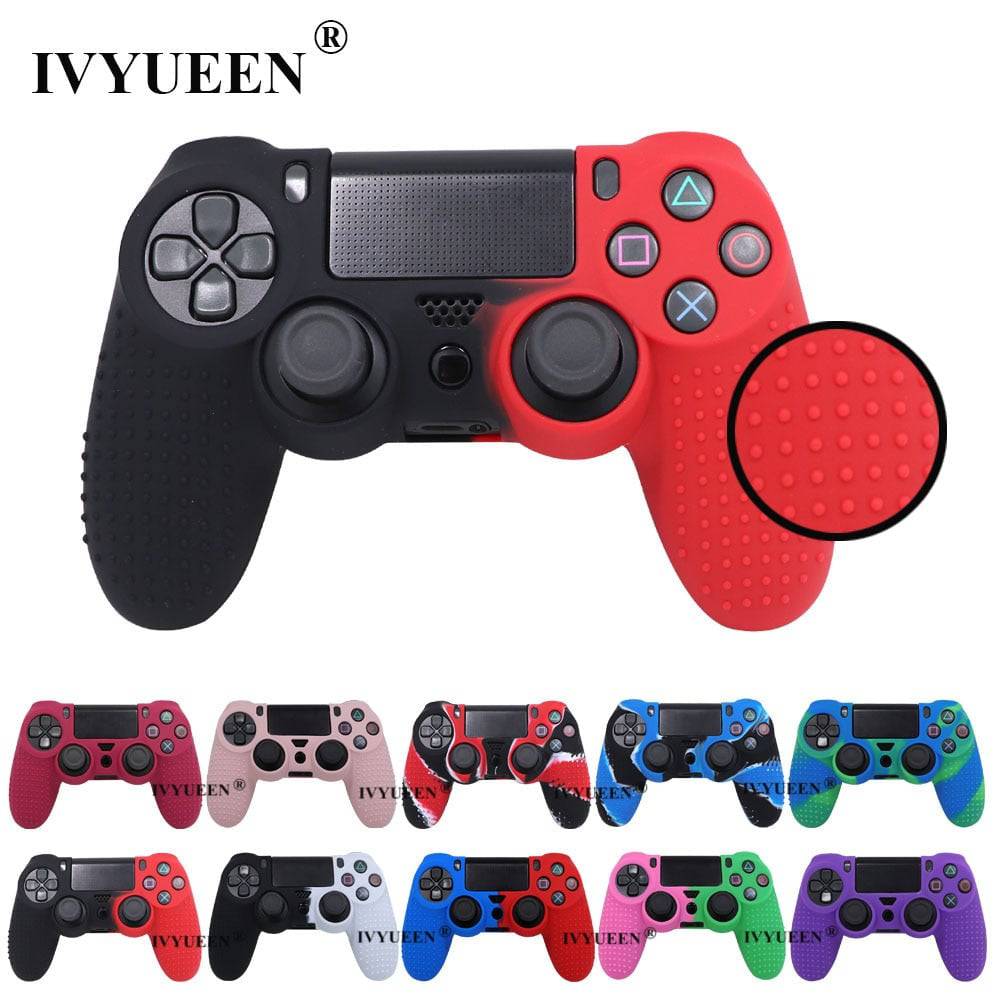 Studded Silicone PS4 Controller Skin and Thumb Grips - Quid Mart