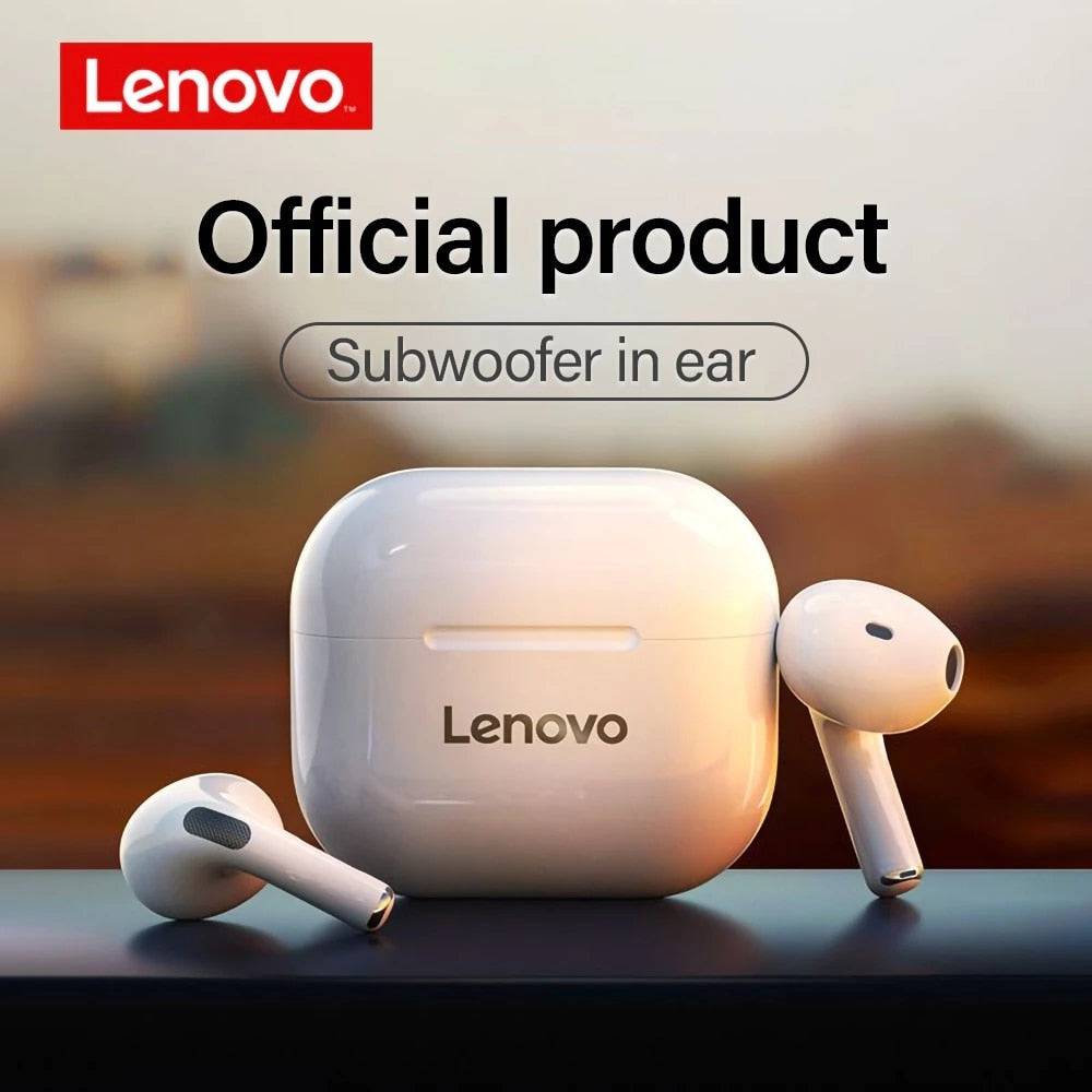 Lenovo LP40 TWS Bluetooth Earphones with Touch Control and Stereo Sound - Quid Mart