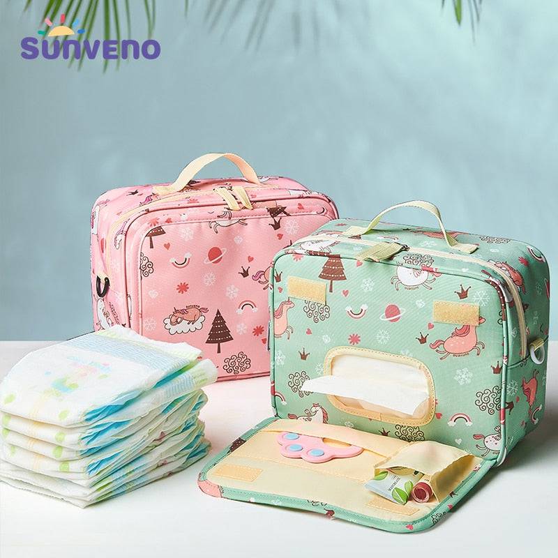 Sunveno Maternity Bag: Stylish Wet/Dry Diaper Bag, 2 Sizes - Quid Mart