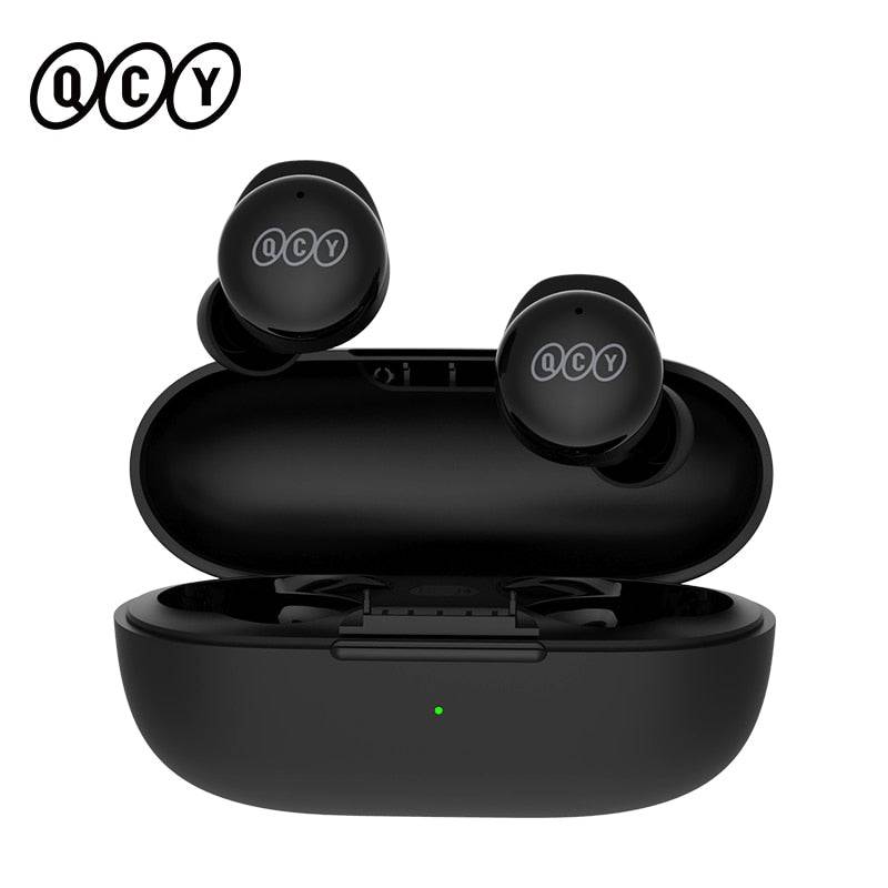 QCY T17 Earphone Bluetooth True Wireless Earbuds BT5.1 HIFI Headphone Touch Control Low Latency Mode ENC Earbud Long Standby 26H - Quid Mart