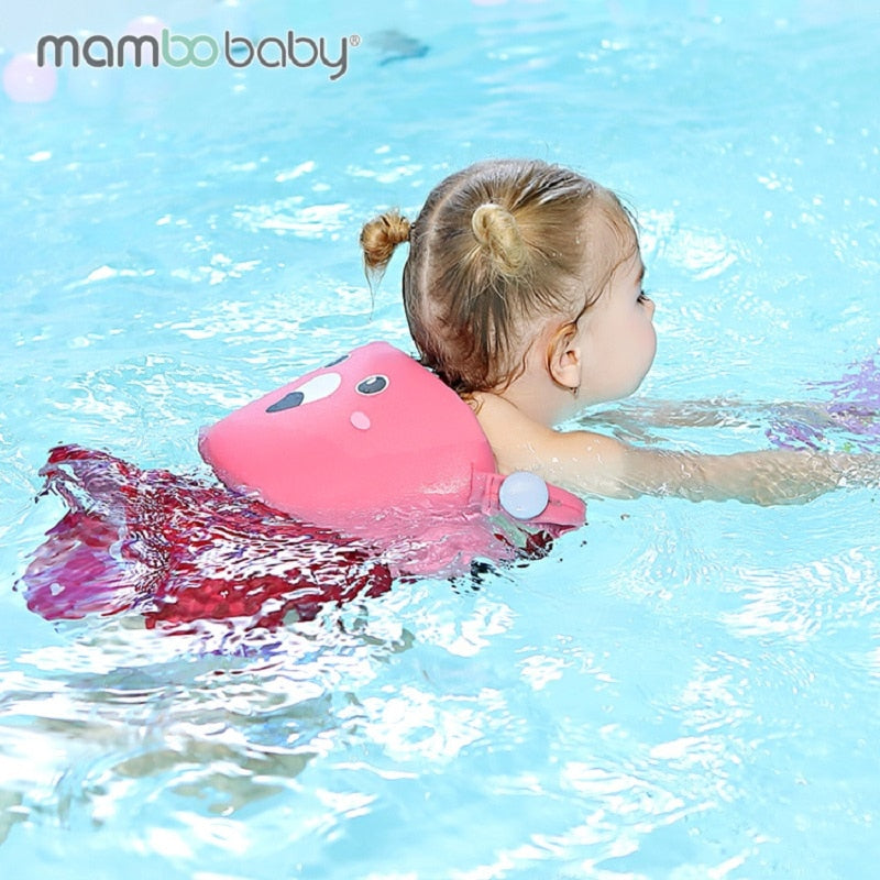 Mambobaby Swim Vest with Arm Wings - Swim Trainer for Pool and Beach - Quid Mart