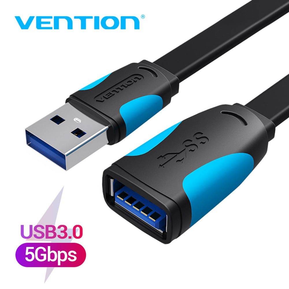 Vention USB 3.0 Extension Cable Male to Female Extender Cable Fast Speed USB 3.0 Cable Extended for laptop PC USB 2.0 Extension - Quid Mart
