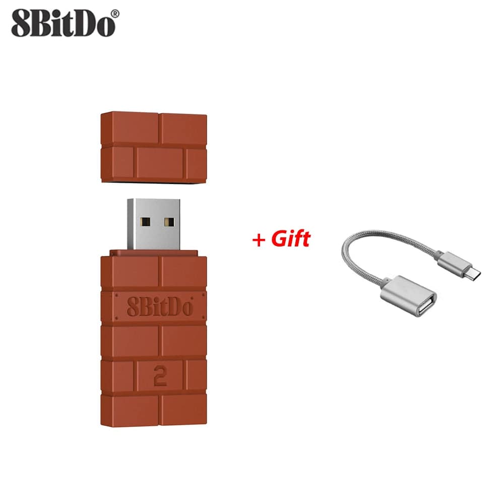 8Bitdo USB Wireless Adapter for Windows, Mac, Nintendo Switch, PS5 - Quid Mart