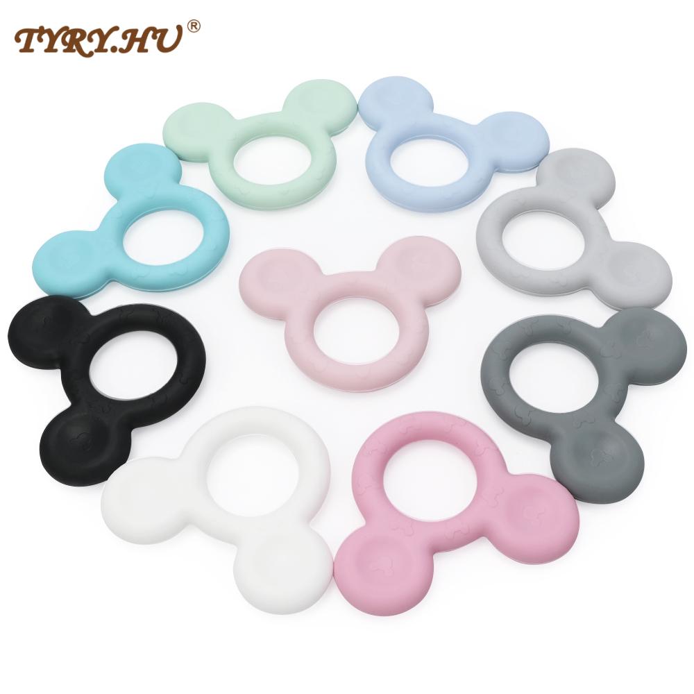 TYRY.HU Mickey Silicone Baby Teether Necklace Toy - Quid Mart